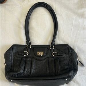Black Leather Women's Bag